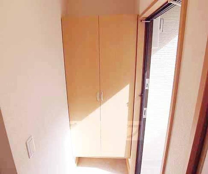 京都府京都市伏見区羽束師菱川町の賃貸アパートの玄関