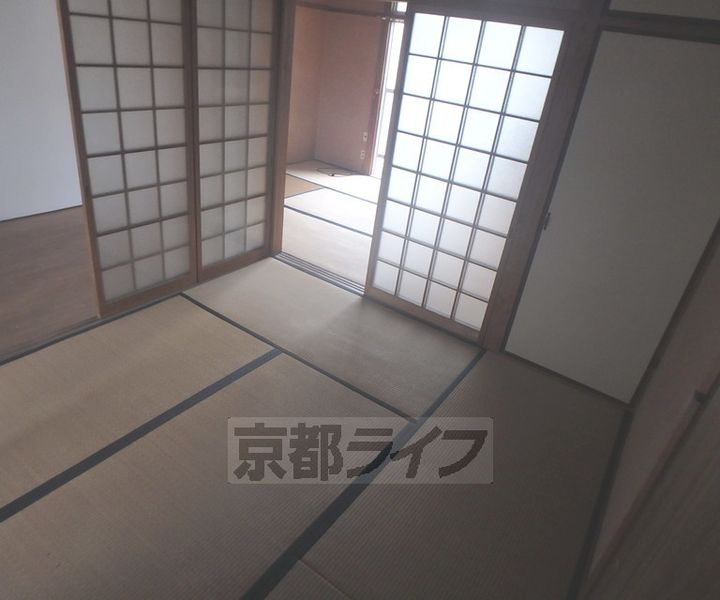 京都府長岡京市東神足2丁目の賃貸アパートの寝室