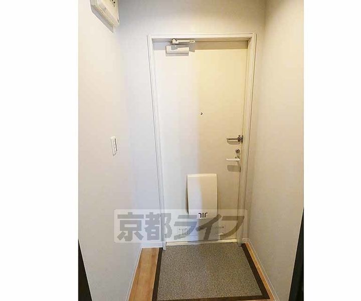 京都府京都市北区大将軍南一条町の賃貸アパートの玄関