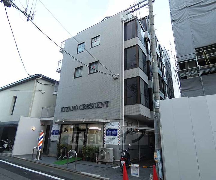 京都府京都市北区北野下白梅町の賃貸マンションの外観