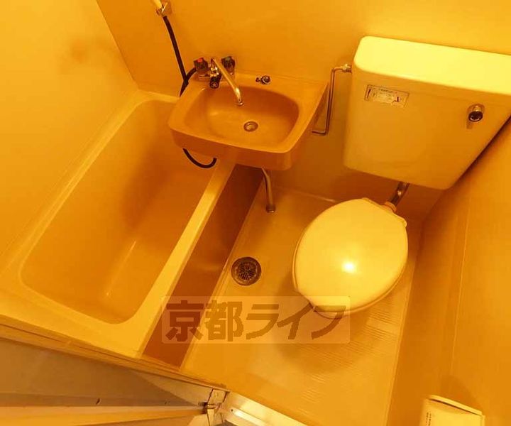 京都府京都市北区北野下白梅町の賃貸マンションの風呂