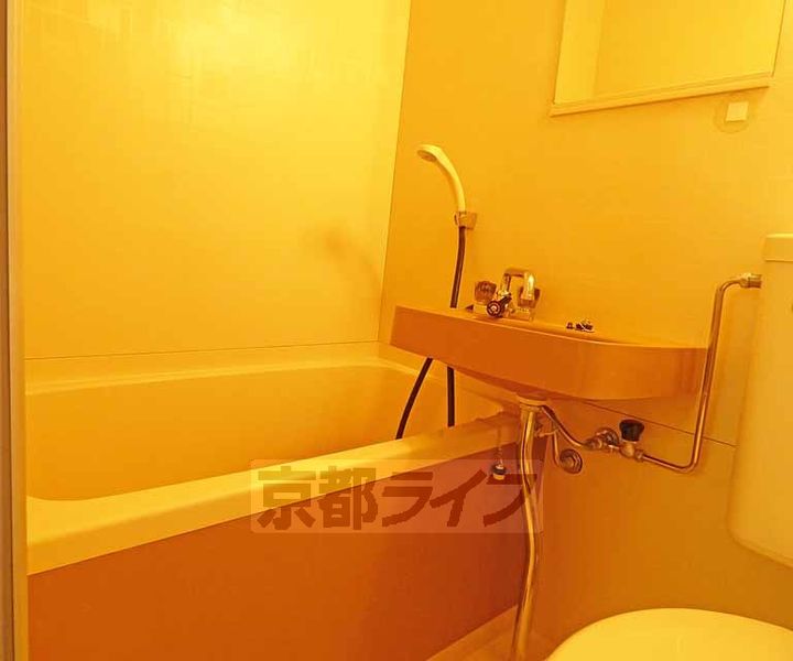 京都府京都市北区北野下白梅町の賃貸マンションの風呂