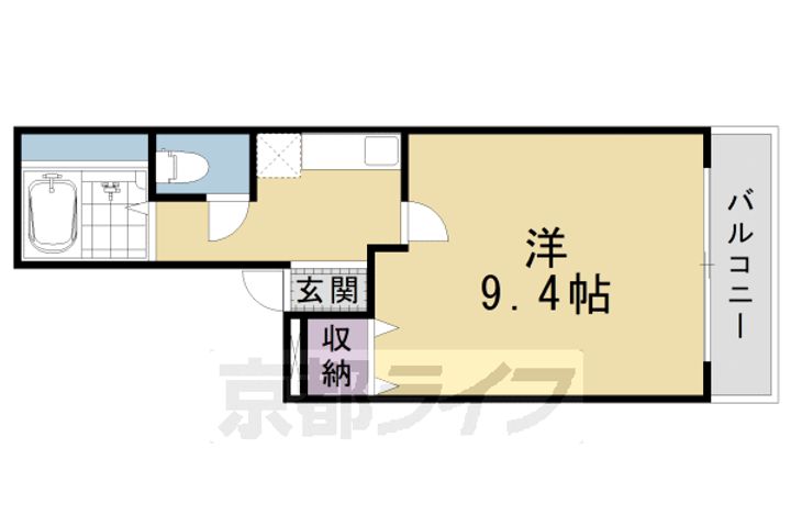 サンクレスト201の間取り