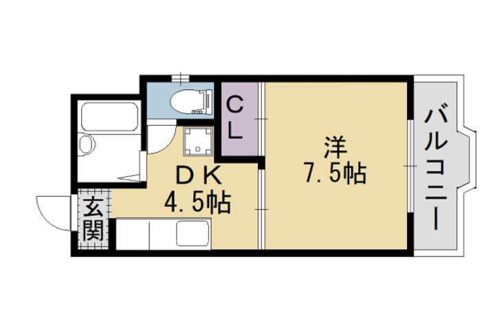 メゾンF・H101の間取り
