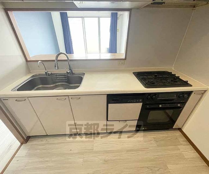 京都府京都市東山区上馬町の賃貸マンションのキッチン