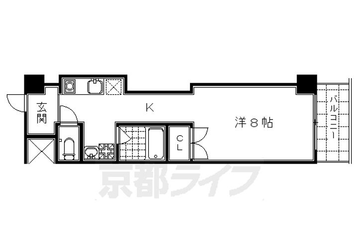 KIND(EN)Ⅲ 南館の間取り