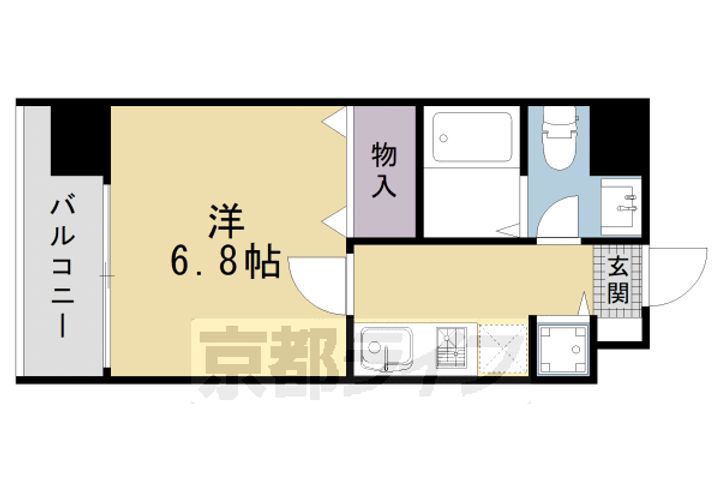 グランドパレス西大路の間取り