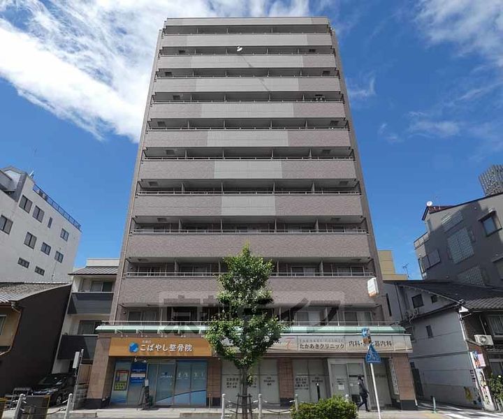 京都府京都市下京区中堂寺坊城町の賃貸マンションの外観