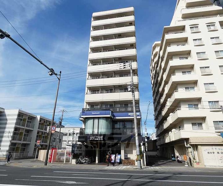 京都府京都市下京区材木町(七条通河原町西入)の賃貸マンションの外観