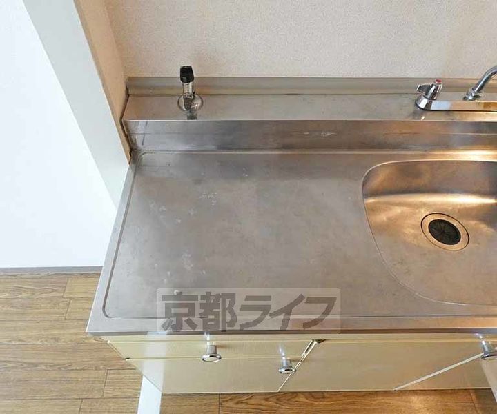 京都府京都市下京区材木町(七条通河原町西入)の賃貸マンションのキッチン