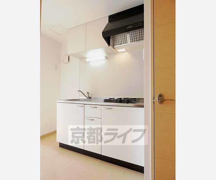 京都府京都市下京区朱雀北ノ口町(七条通り七本松東入る)の賃貸マンションのキッチン
