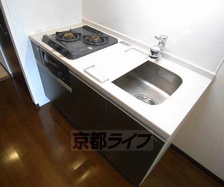 ベラジオ五条堀川Ⅱのキッチン