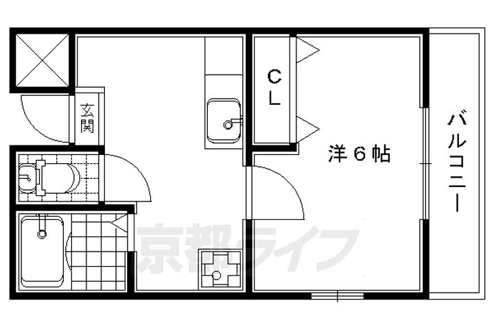 広野町マンション301の間取り
