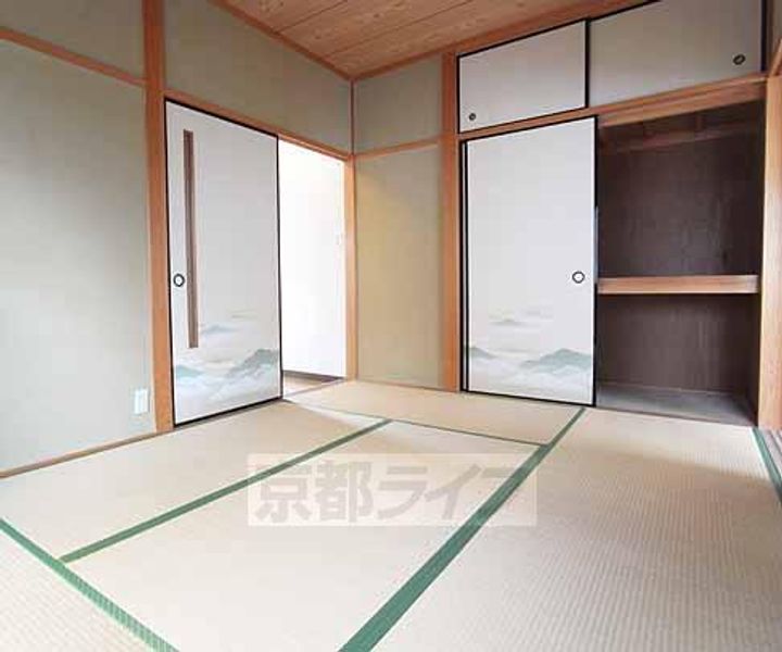 京都府宇治市大久保町大竹の賃貸アパートの居間