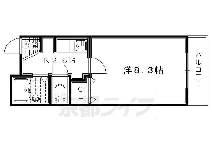 Grancrea蓮池302の間取り
