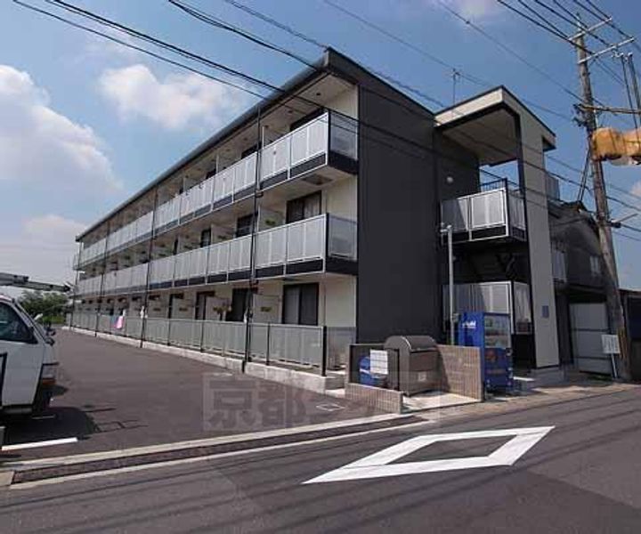 京都府宇治市槇島町大町の賃貸マンションの外観