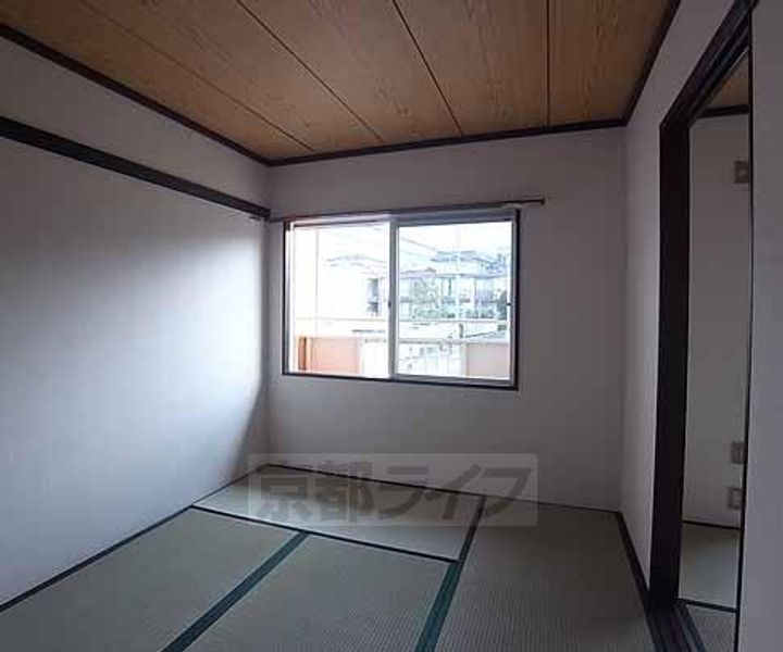 京都府京都市左京区修学院鹿ノ下町の賃貸アパートの居間