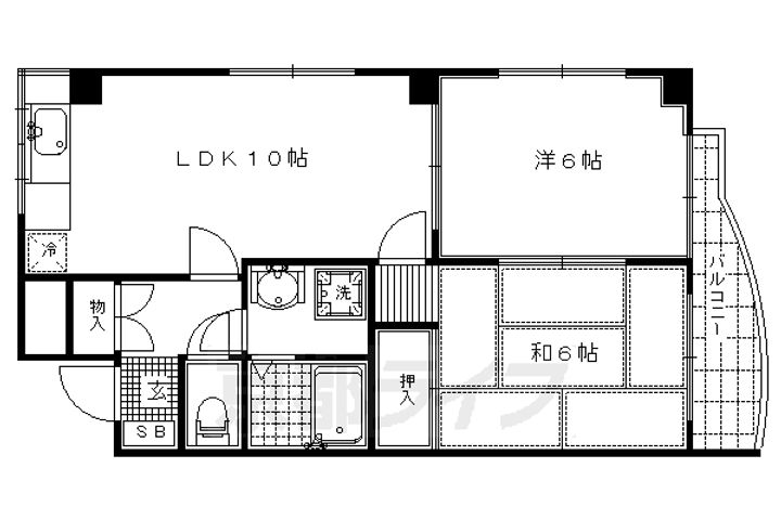 藤波ビル403の間取り