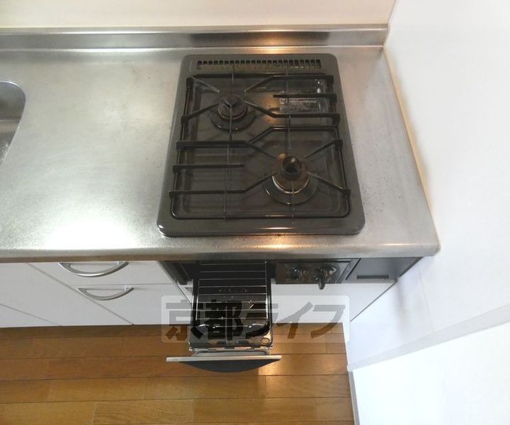 京都府京都市上京区薬師町の賃貸マンションのキッチン