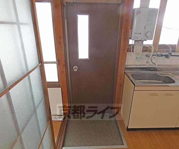 コーポ滝川の玄関