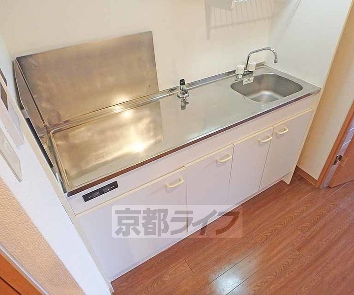 京都府京都市北区紫竹東桃ノ本町の賃貸マンションのキッチン