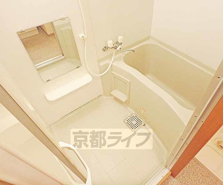 京都府京都市北区紫竹東桃ノ本町の賃貸マンションの風呂