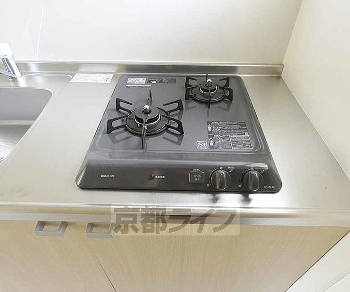 京都府京都市左京区修学院石掛町の賃貸アパートのキッチン