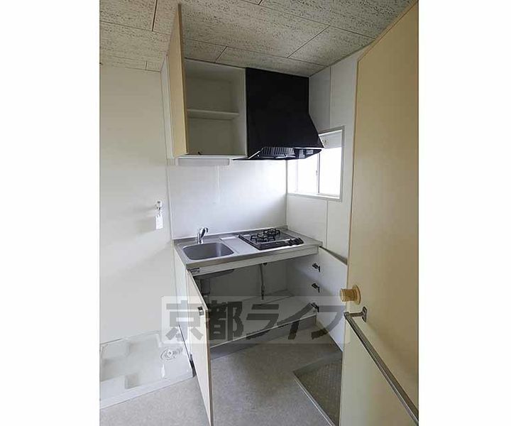 京都府京都市左京区修学院石掛町の賃貸アパートのキッチン