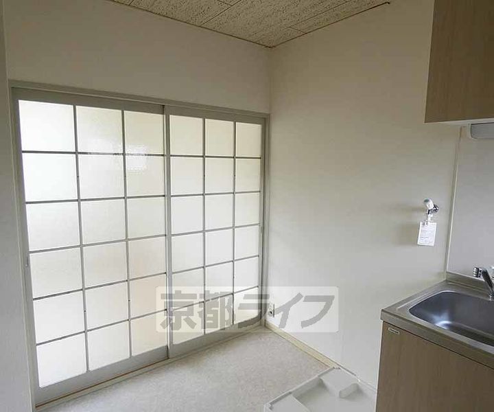 京都府京都市左京区修学院石掛町の賃貸アパートの寝室