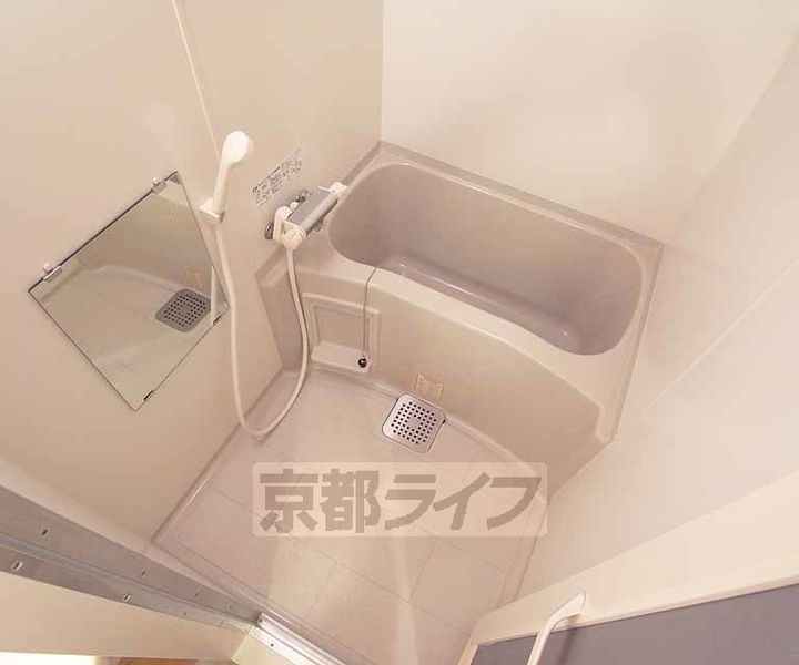 京都府京都市左京区田中東高原町の賃貸マンションの風呂