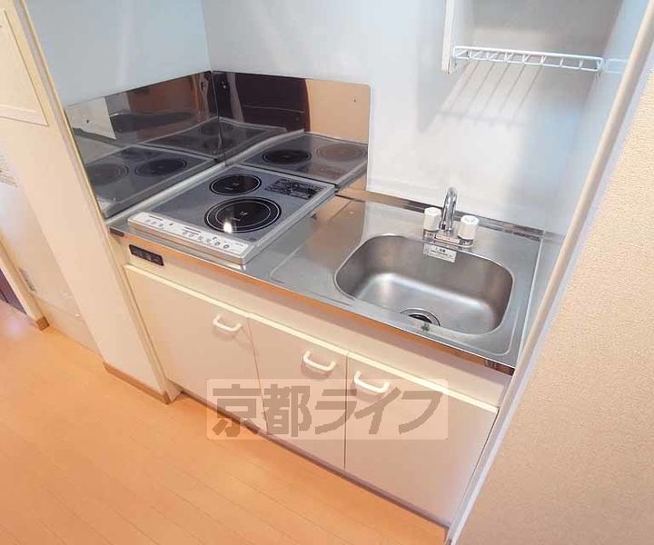 京都府京都市左京区田中東高原町の賃貸マンションのキッチン