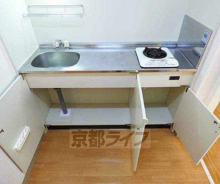 京都府京都市北区上賀茂榊田町の賃貸マンションのキッチン