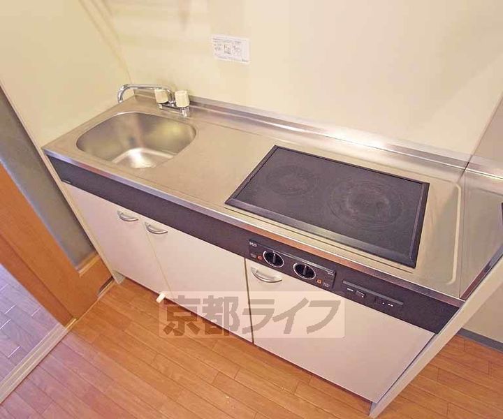 京都府京都市左京区田中西樋ノ口町の賃貸マンションのキッチン