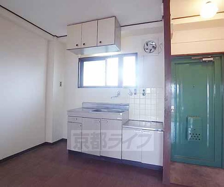 京都府京都市左京区修学院大林町の賃貸マンションのキッチン