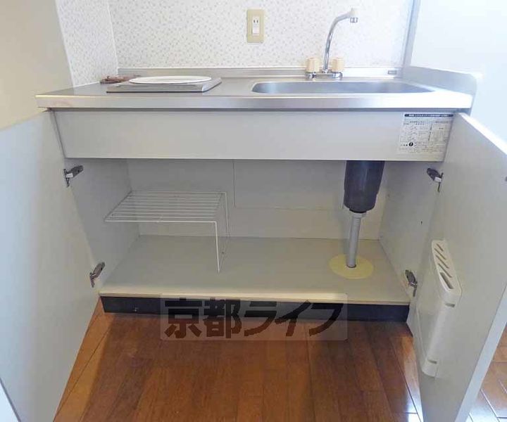京都府京都市上京区元百万遍町の賃貸マンションのキッチン