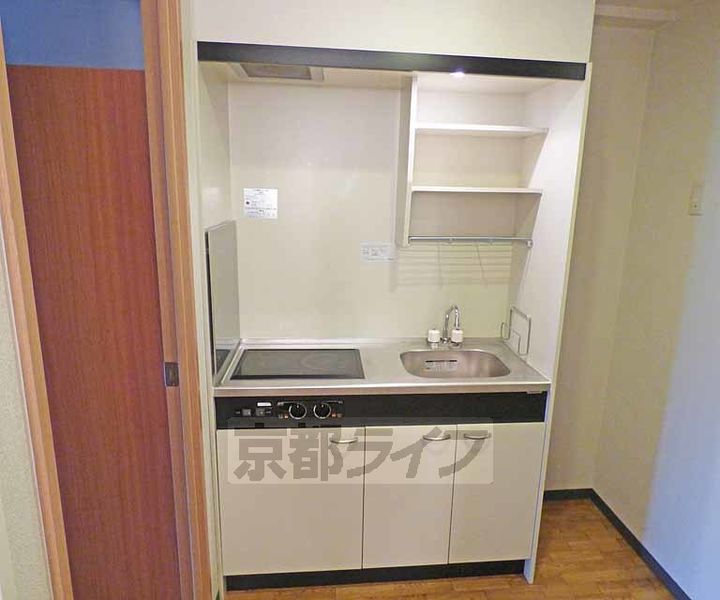 京都府京都市上京区千本通五辻下る上善寺町の賃貸マンションのキッチン