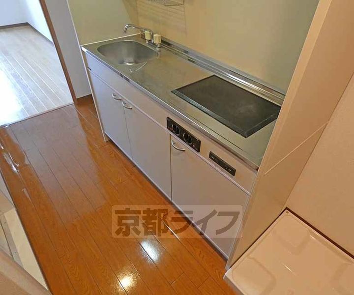京都府京都市北区平野宮本町の賃貸マンションのキッチン
