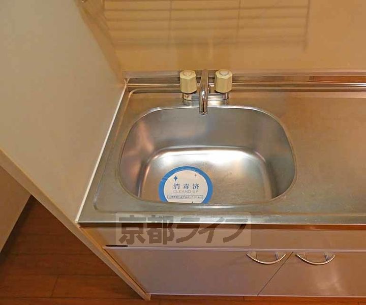 京都府京都市北区平野宮本町の賃貸マンションのキッチン