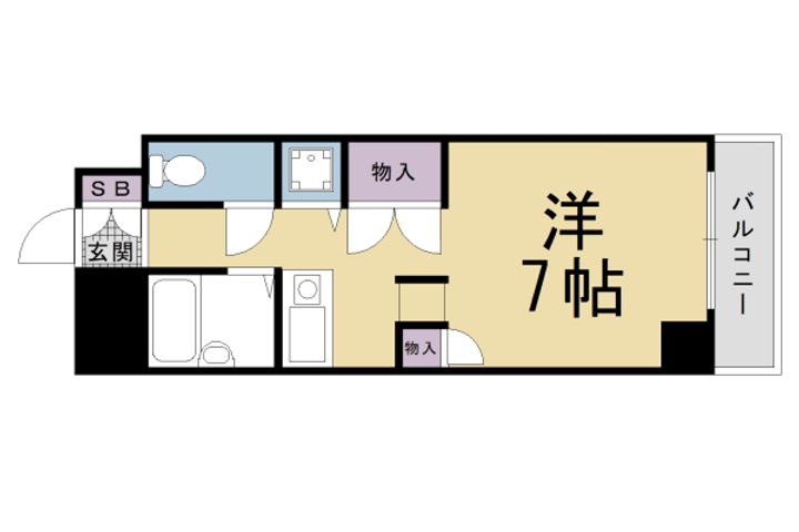 グレースソフィア202の間取り