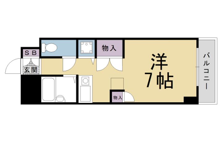 グレースソフィア304の間取り