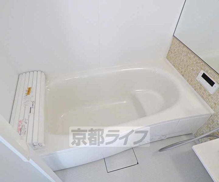 京都府京都市北区大宮中総門口町の賃貸アパートの風呂