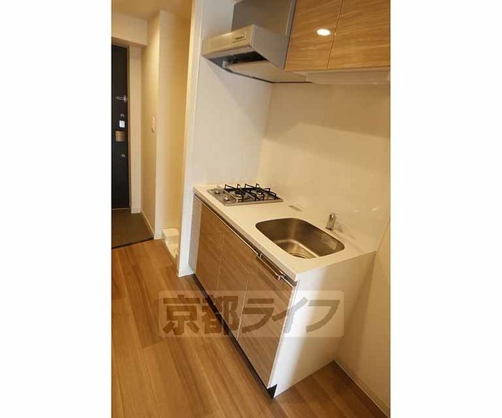 京都府京都市南区東九条西河辺町の賃貸マンションのキッチン