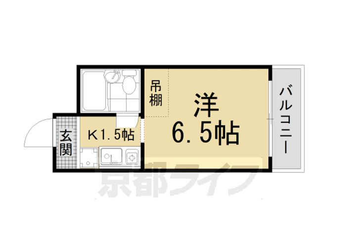 ブエナビスタ大津イースト307の間取り