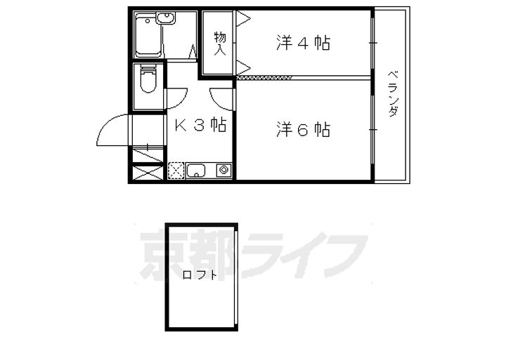 グレースコーポ大塚511の間取り