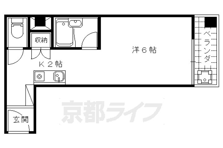 ダイシンfビル203の間取り