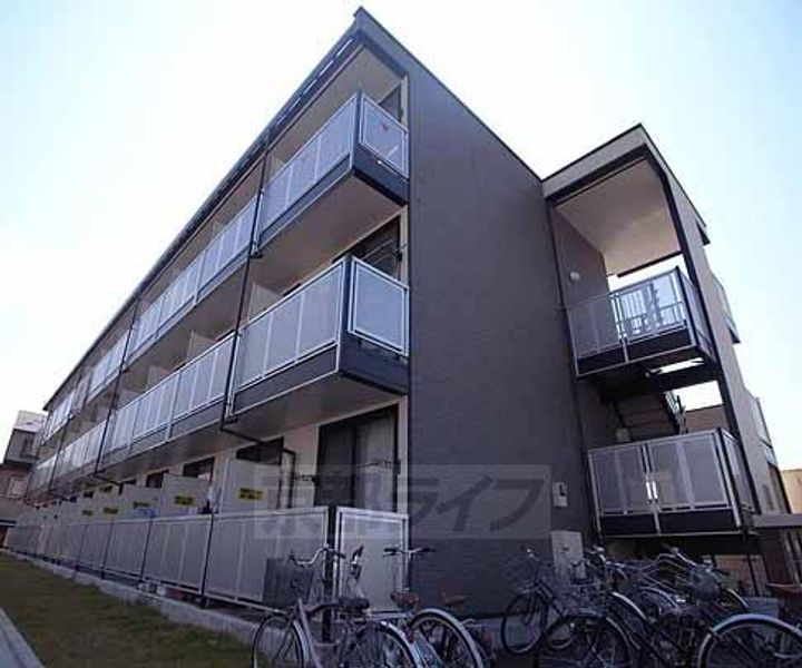 京都府京都市山科区西野今屋敷町の賃貸アパートの外観