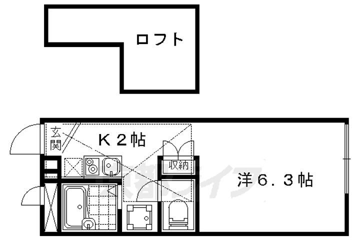レオパレスLA PRIMAVERAの間取り