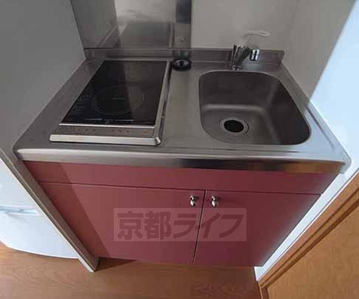 レオパレス大宅205のキッチン