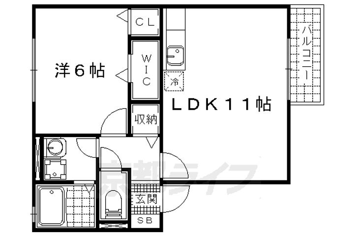 カーサフェリーチェの間取り