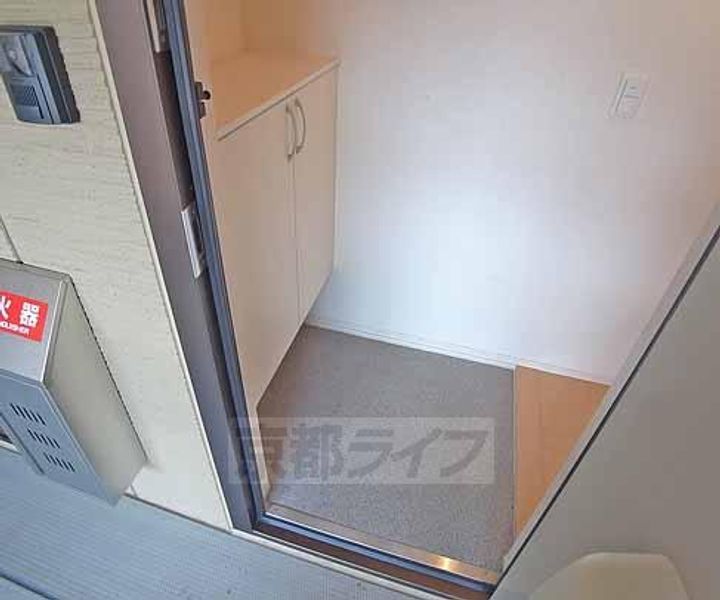 カーサフェリーチェの玄関
